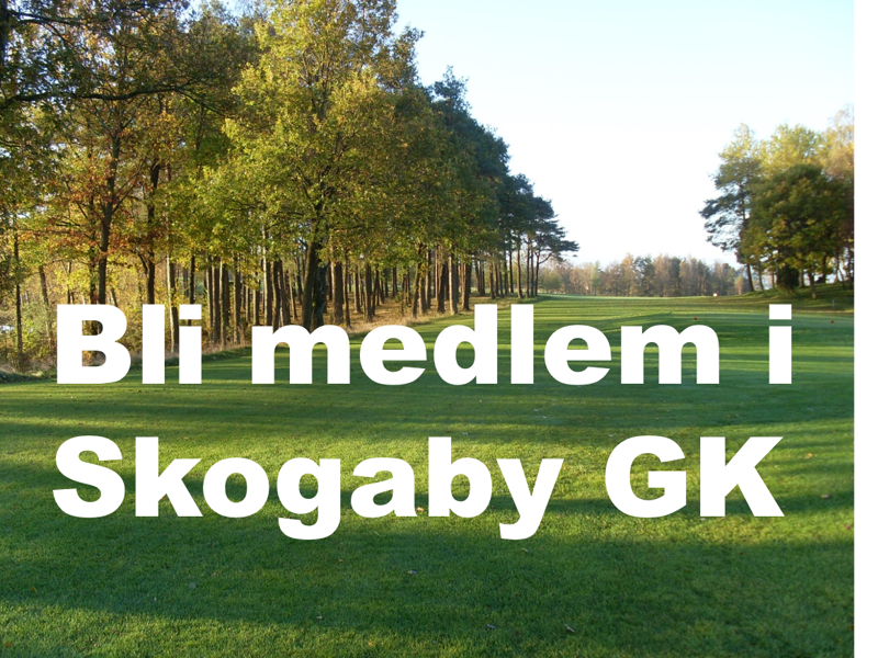 Bli medlem i Skogaby GK!