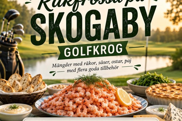 Räkfrossa 14 augusti!