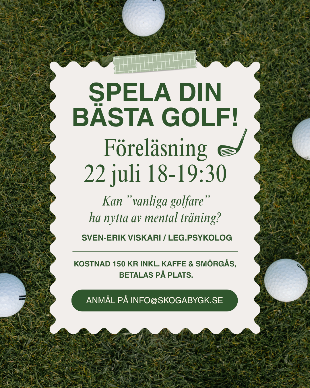 Föreläsning 22 Juli 18 1930