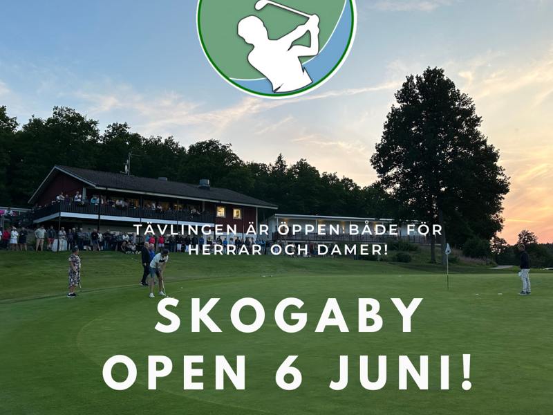 Skogaby open 6 juni