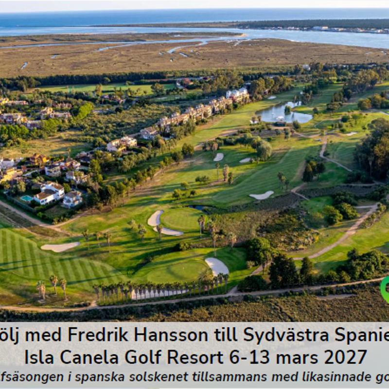 Res till Spanien med Fredrik 6-13 mars 2027