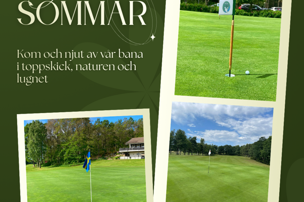 Här gäller Hallandsgreenfeee och Golfamore alla dagar hela sommaren