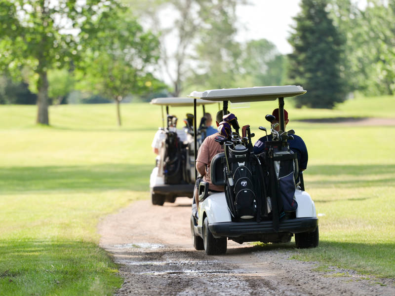 Inte möjligt att boka golfbil