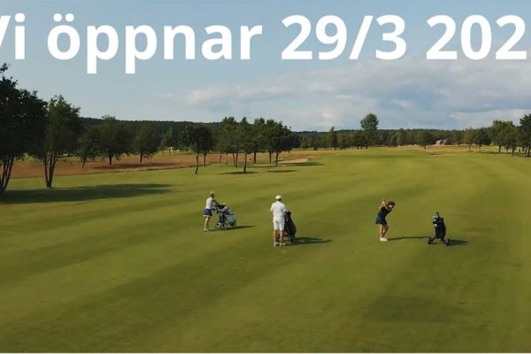 Banan öppnar med 17 ordinarie greener 29 mars