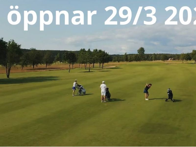 Banan öppnar med 17 ordinarie greener 29 mars