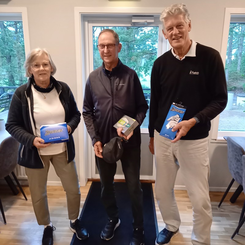 Resultat för Skogaby GKs 9-håls medlemstävling Idella Golfen.