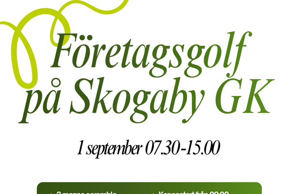 Företagsgolf 1 sept