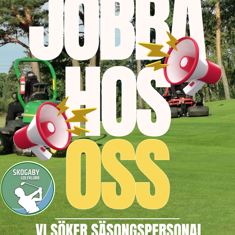 Vi söker säsongspersonal