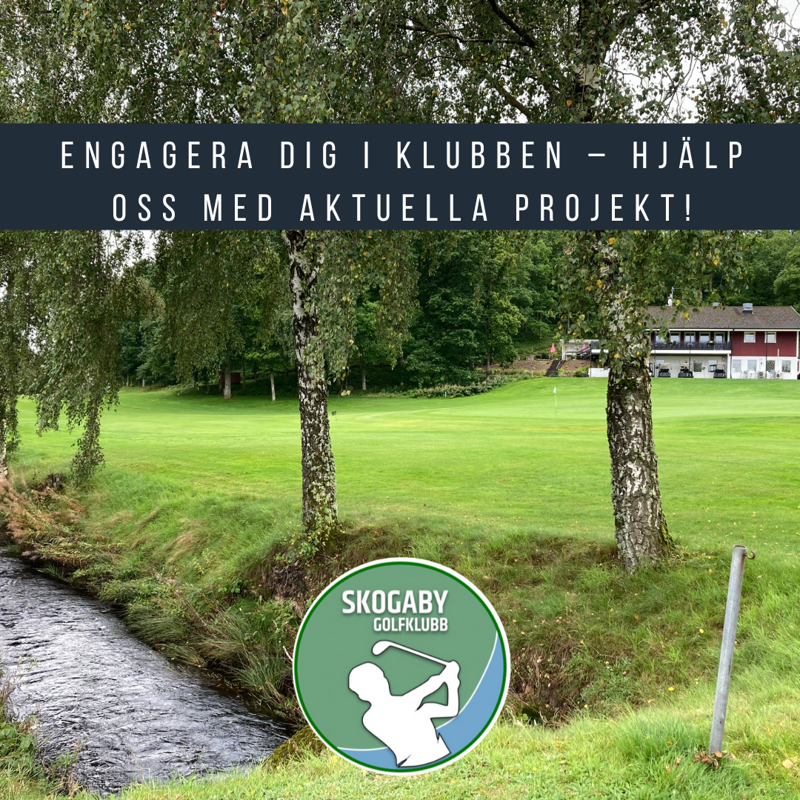Engagera dig i klubben – Hjälp oss med aktuella projekt!
