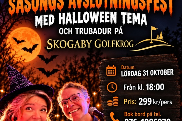 Halloweenfest 31 okt