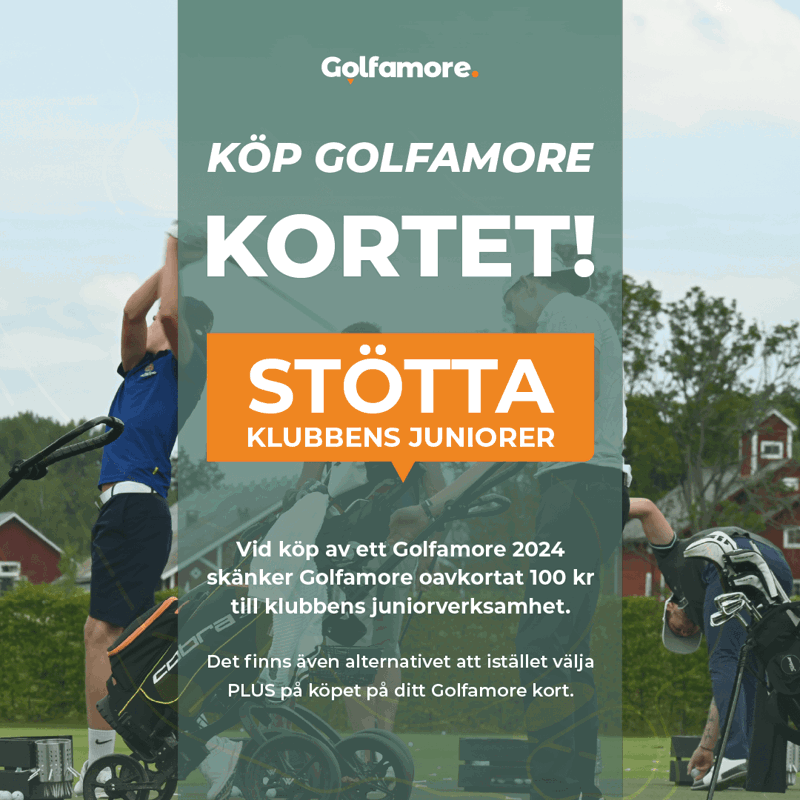 Köp Golfamore av oss och stöd juniorverksamheten