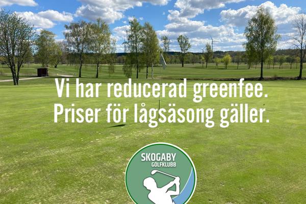 Vi fortsätter med lågsäsongsgreenfe
