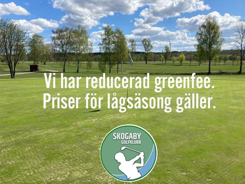 Vi fortsätter med lågsäsongsgreenfe